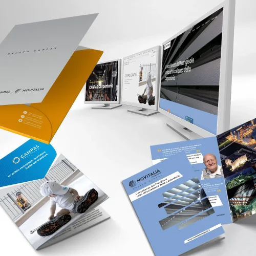 Canpas – brand identity carpenteria