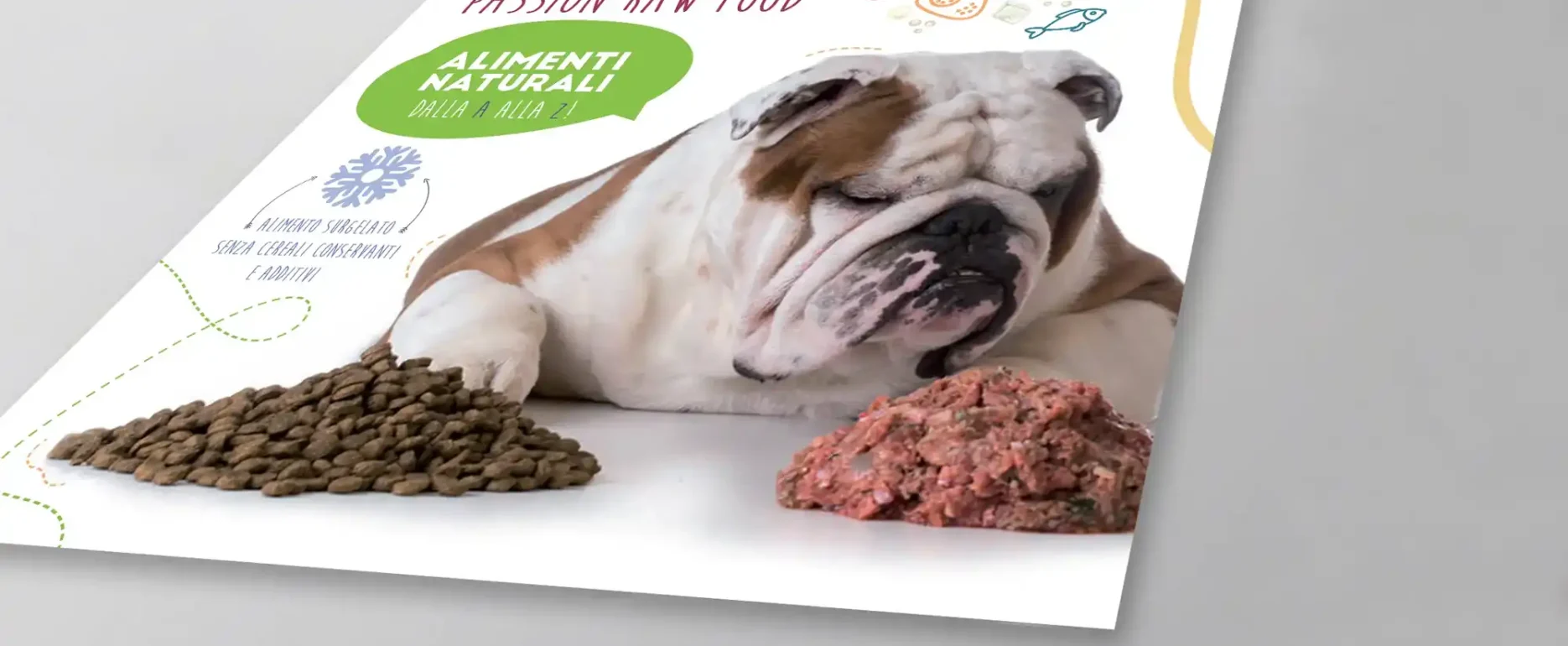 graphic design pet food