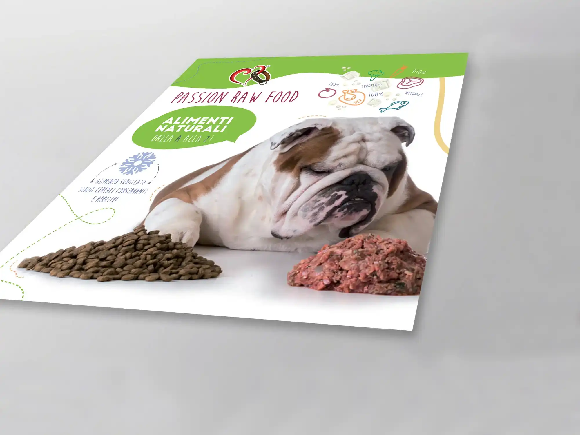 graphic design pet food