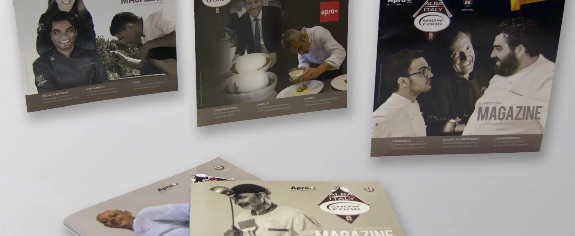 Realizzazione Cataloghi Alba Italy Show Food Alba
