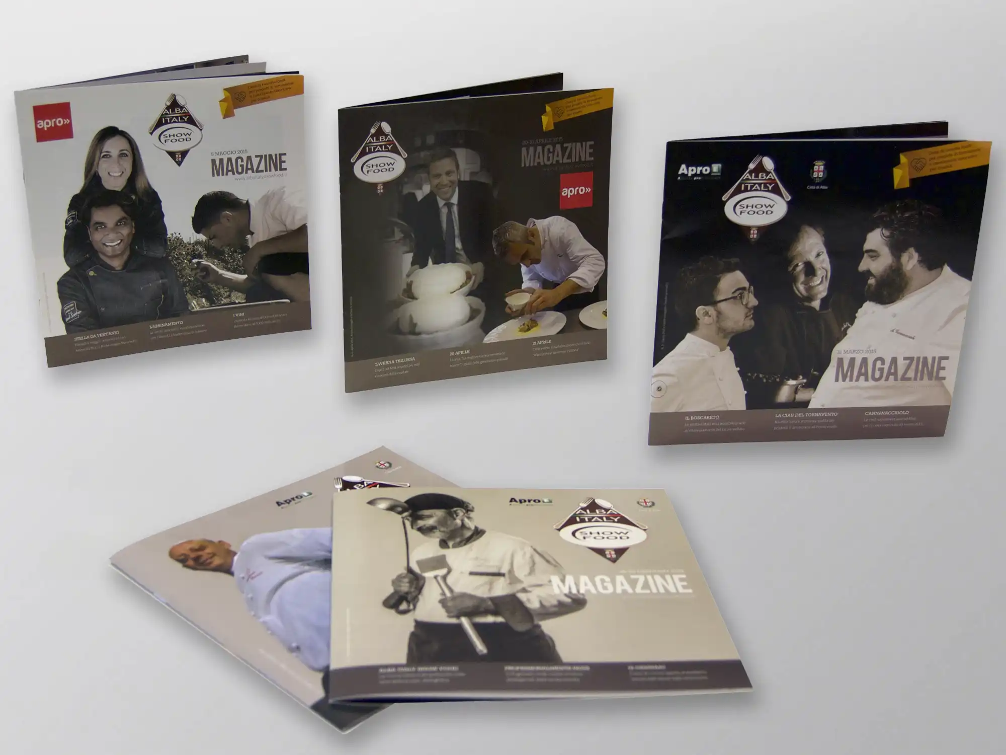 Realizzazione Cataloghi Alba Italy Show Food Alba