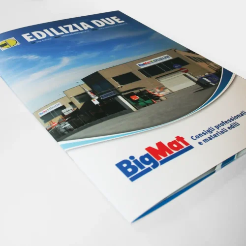 Bigmat Edilizia Due – creazione depliant
