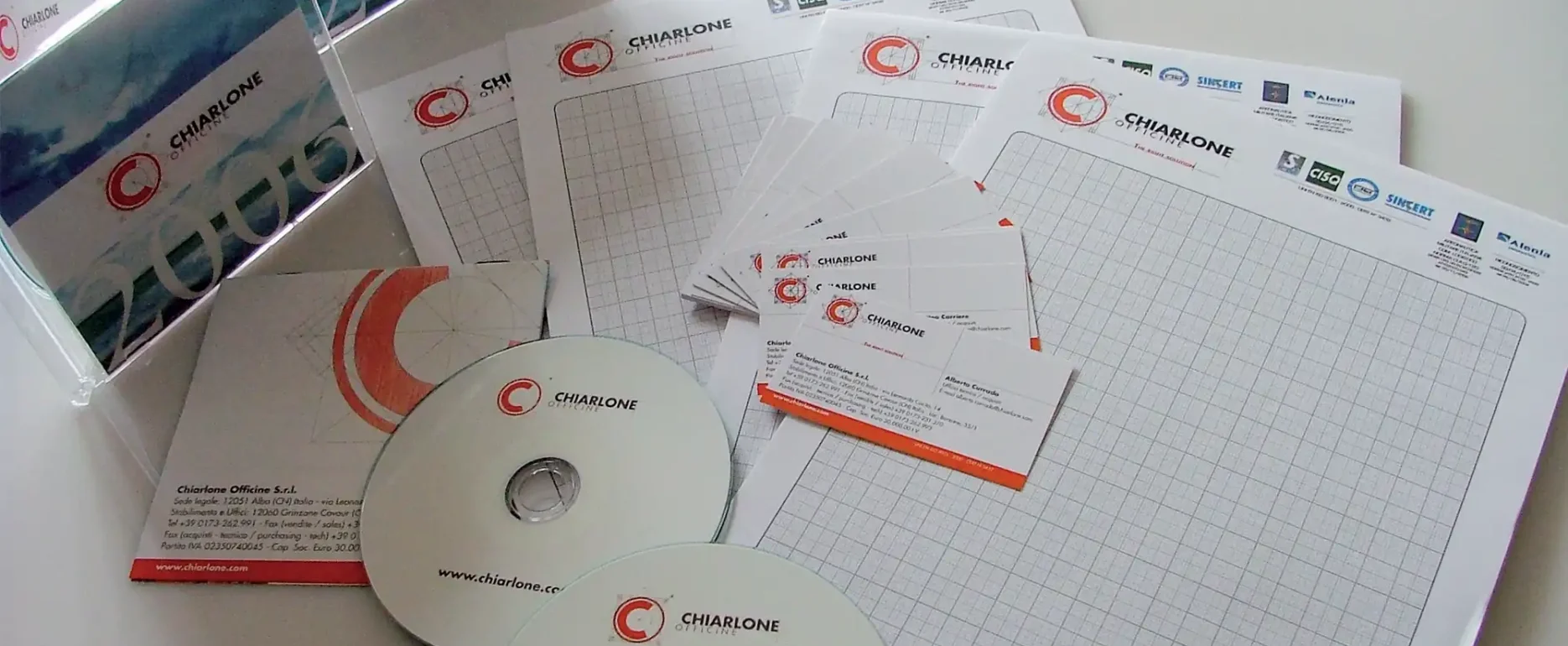 Brand identity Chiarlone Alba