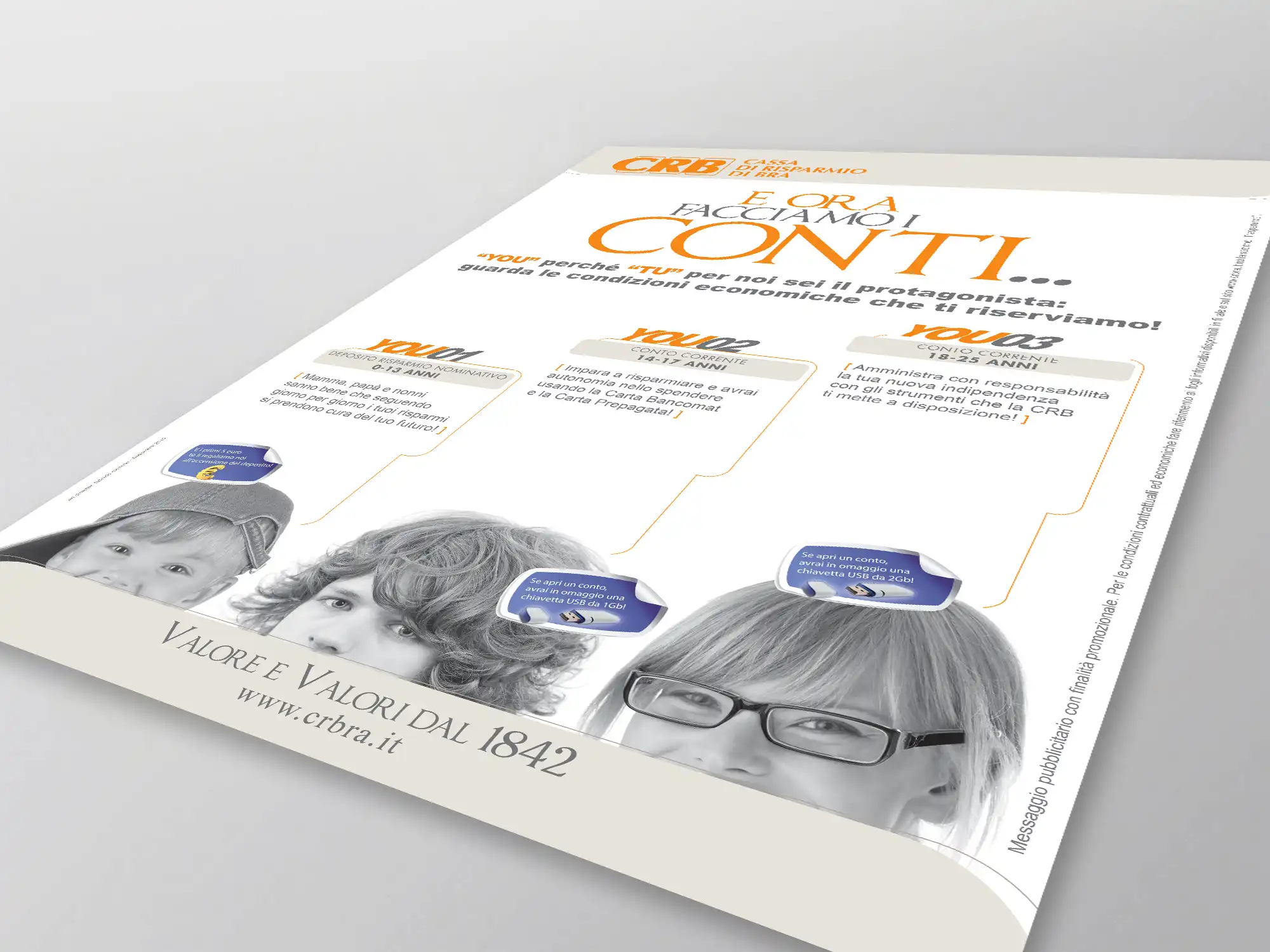Realizzazioni grafiche advertising CRB Bra