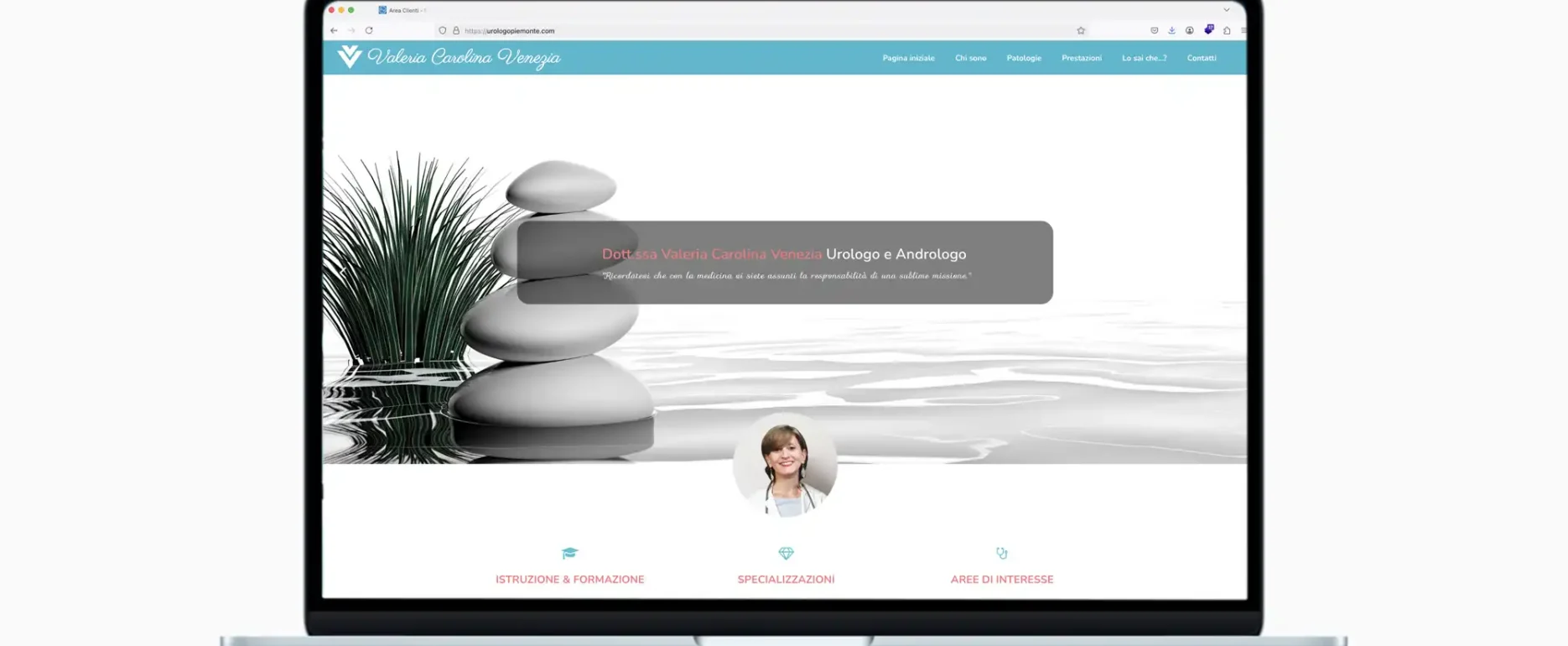 Realizzazione sito web urologo