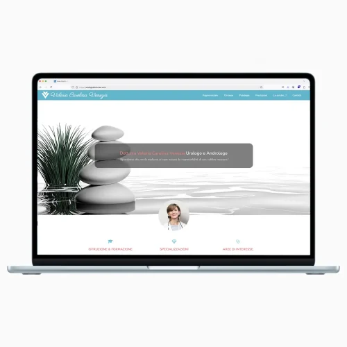 Valeria Venezia – realizzazione sito web
