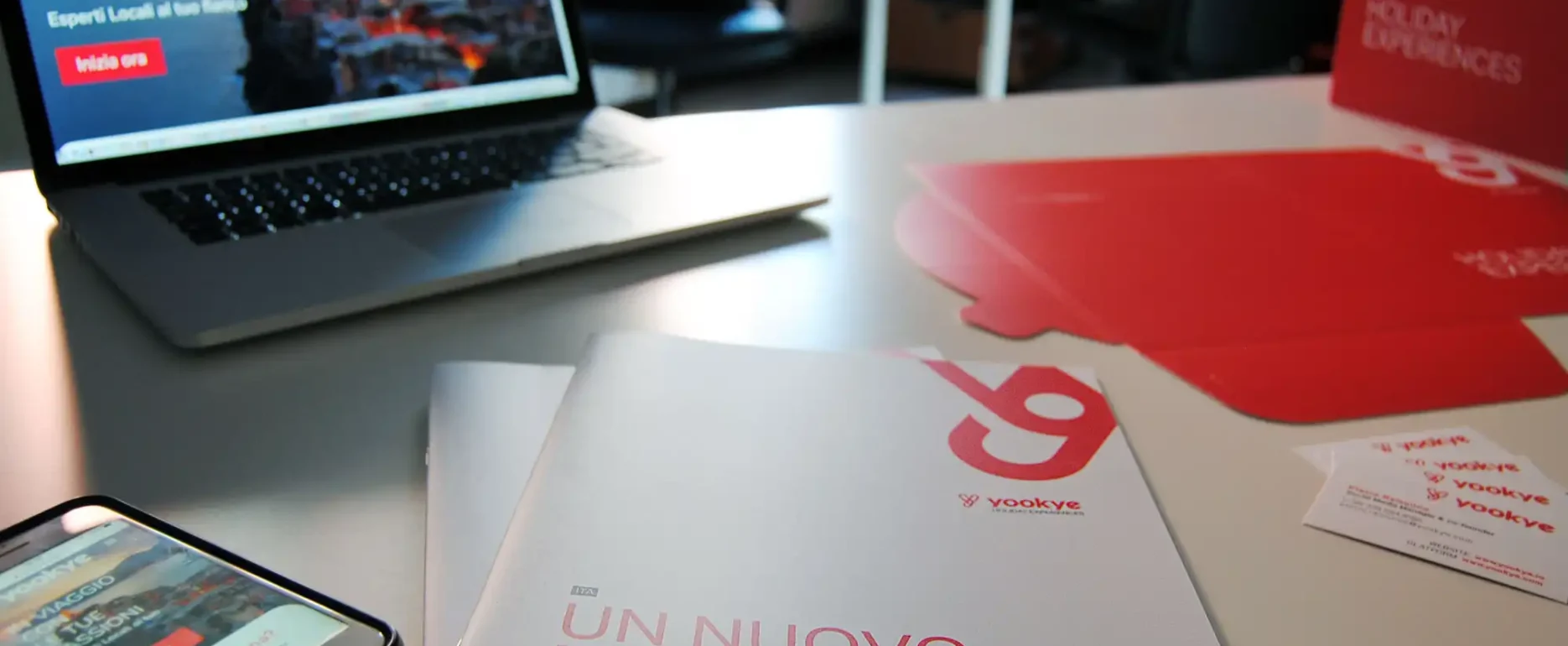 Immagine coordinata Yookye Startup innovativa Turismo esperienziale Alba